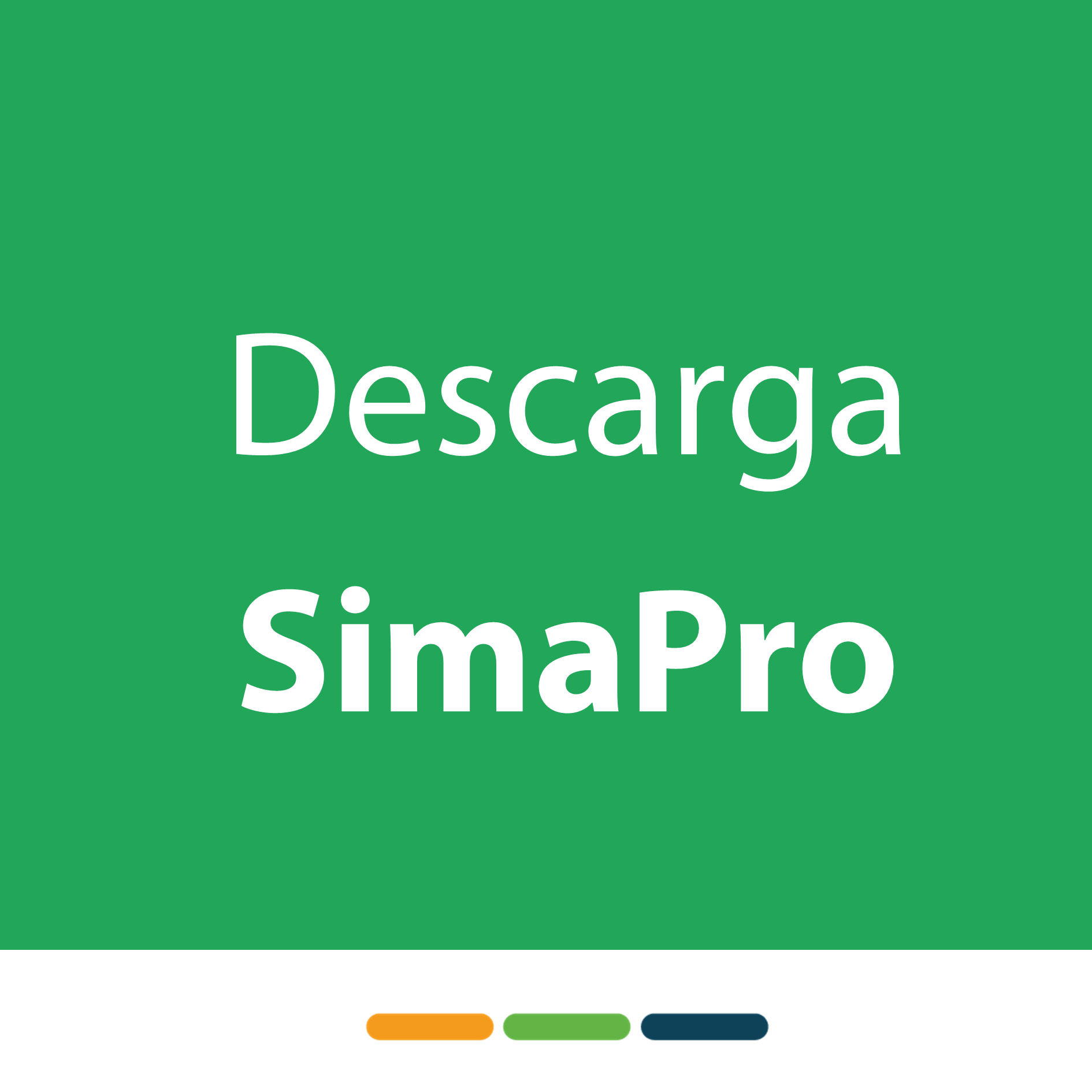 Descarga SimaPro 9.1